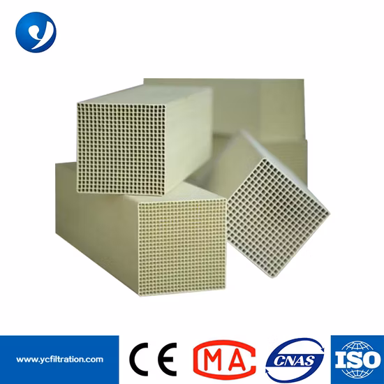 Honeycomb Denitrification Catalyst Ceramic Cubic